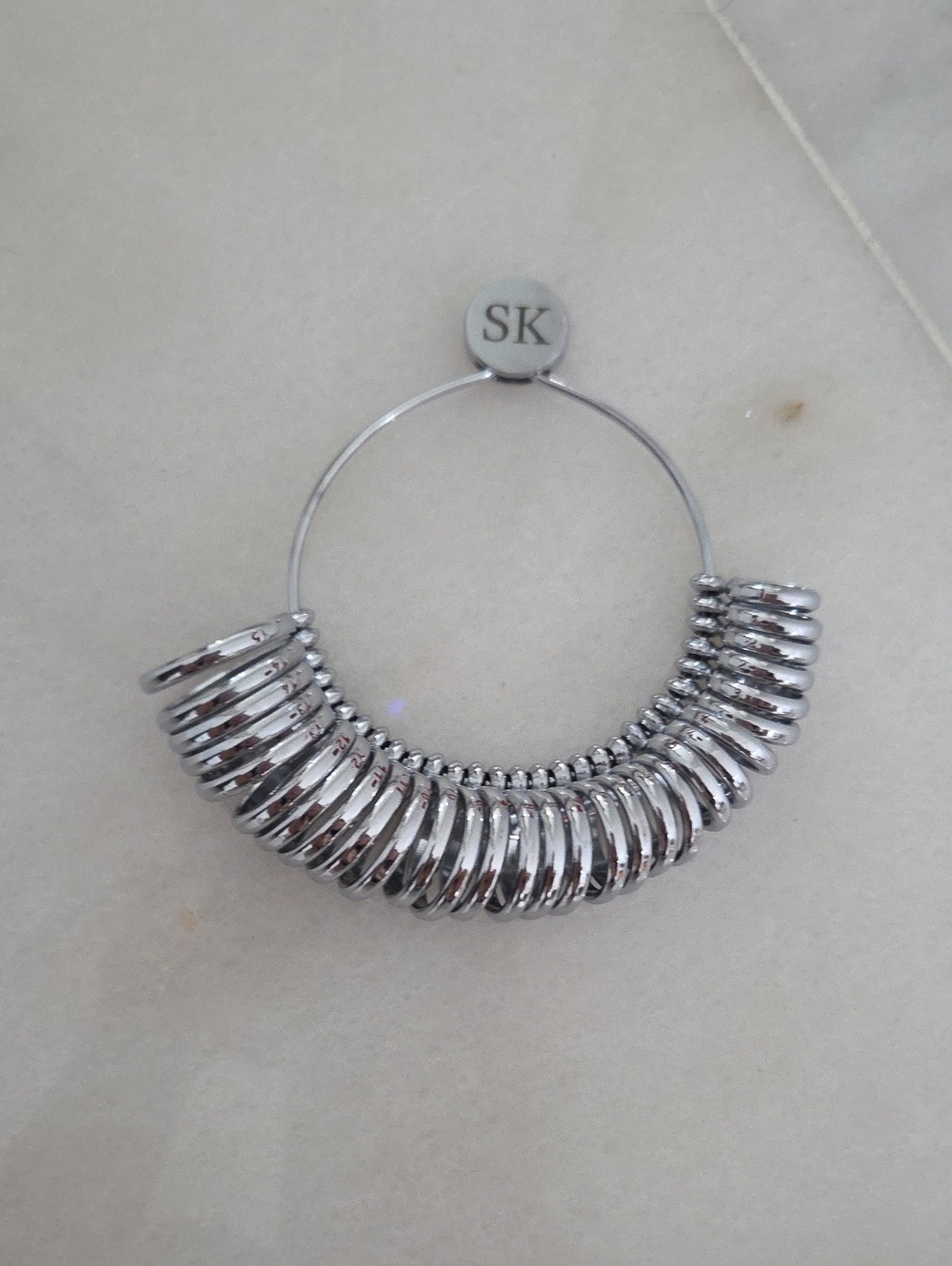 Spinelli Kilcollin Silver Tone Ring Sizer Ring. BRAND NEW!